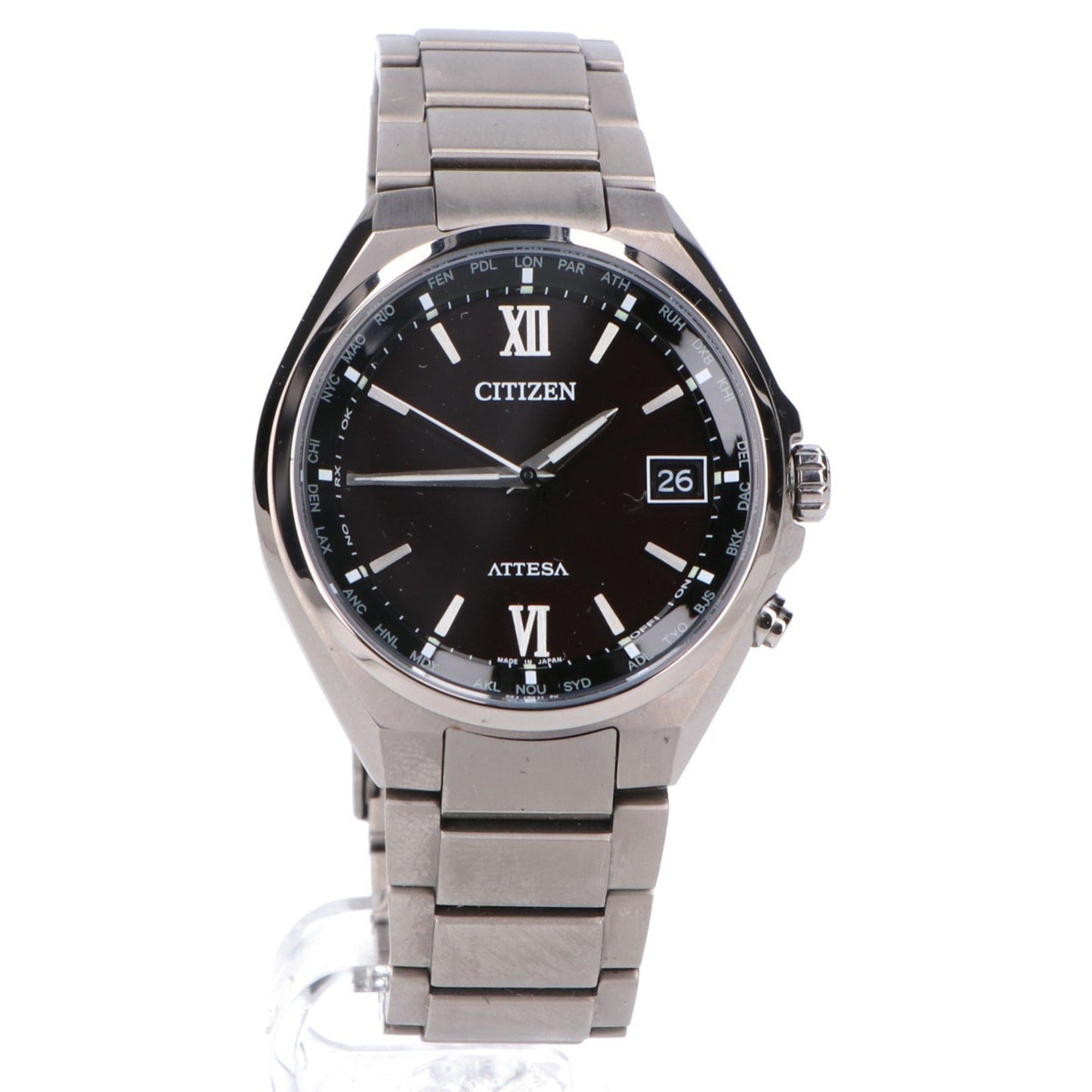 Citizen Cb1120-50G H149 Attesa Perpetual Calendar Eco-Drive Radio-Controlled Wristwatch