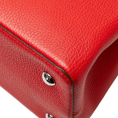 Louis Vuitton Capucines Mm Handbag M94631 Coquelicot Red Leather