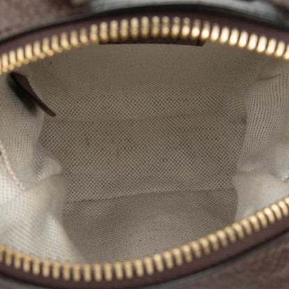 Gucci Jumbo Gg Handbag/Shoulder Bag 2Way 696072 Beige Brown Canvas Leather