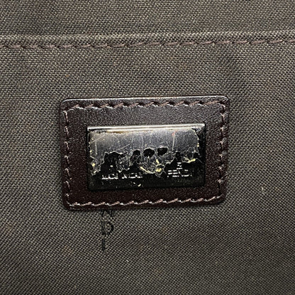 Fendi Zucchino Tote Bag In Brown Nylon Canvas