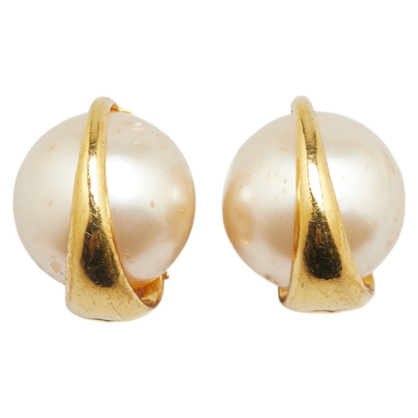 Chanel Vintage Pearl Earrings