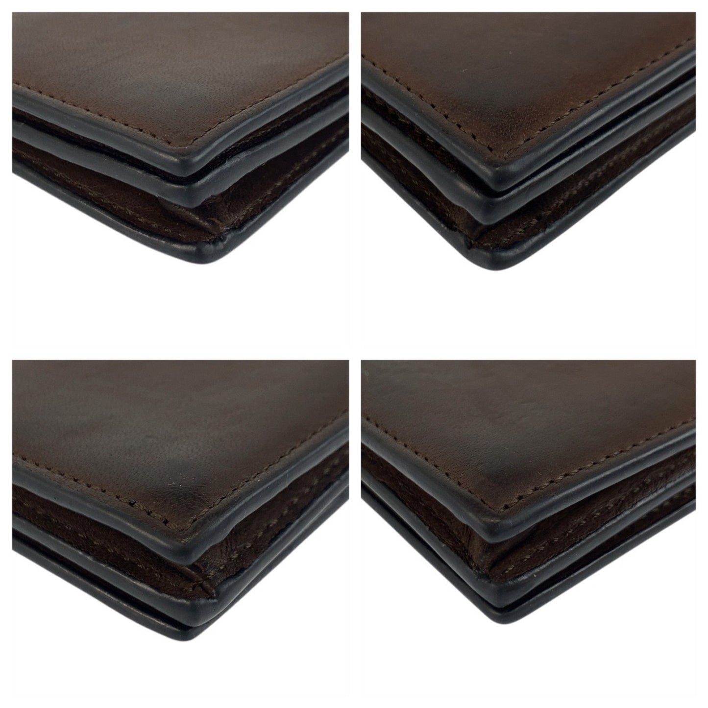 Loewe Anagram Brown Leather Card Case/Business Holder