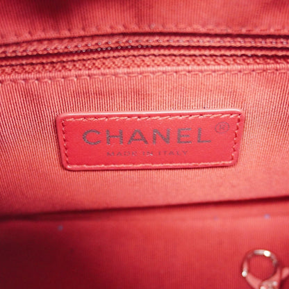 Chanel Shoulder Bag Chain Gabriel Calfskin Blue Gold