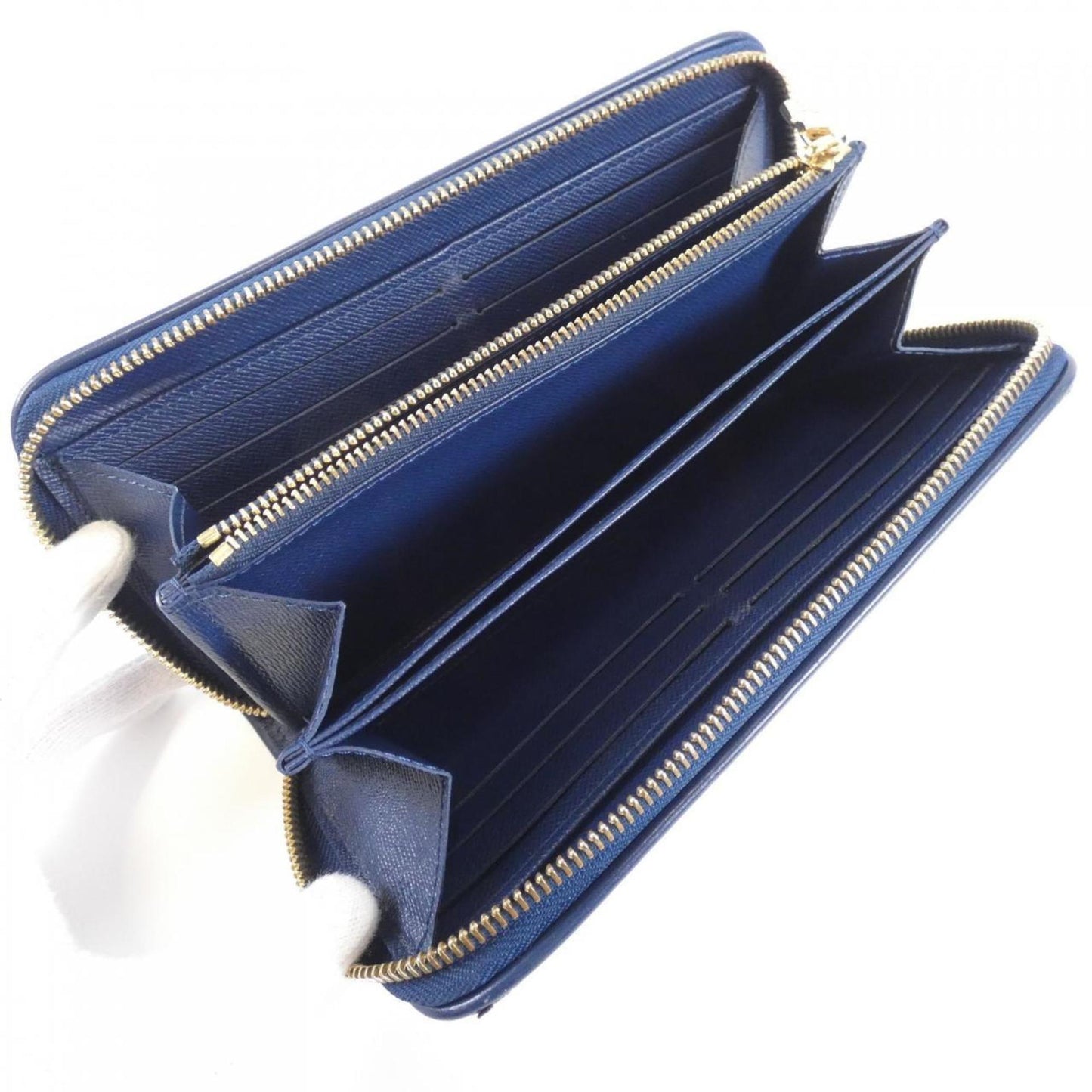 Louis Vuitton Monogram Jacquard Denim Zippy Wallet M81226