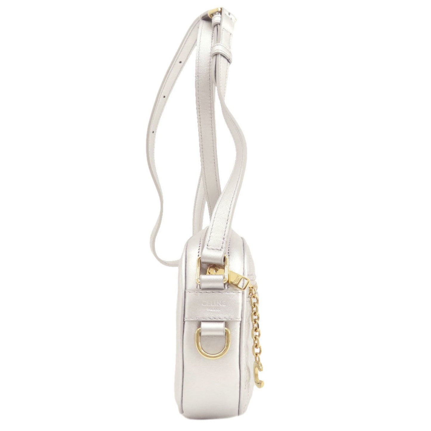 Celine Long Shoulder Bag Leather