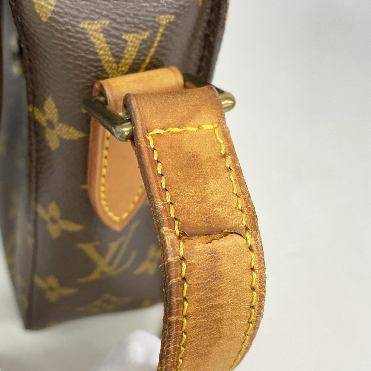 Louis Vuitton Monogram Saint-Cloud Gm Shoulder Bag M51242 Brown