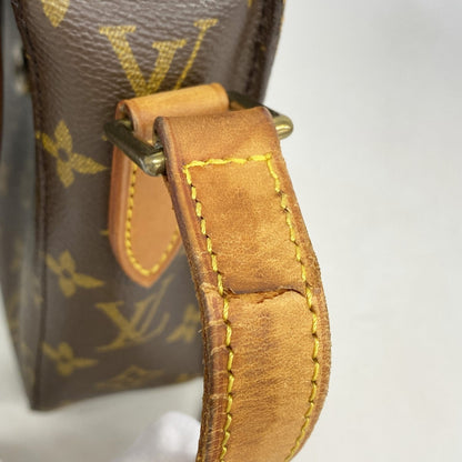 Louis Vuitton Monogram Saint-Cloud Gm Shoulder Bag M51242 Brown