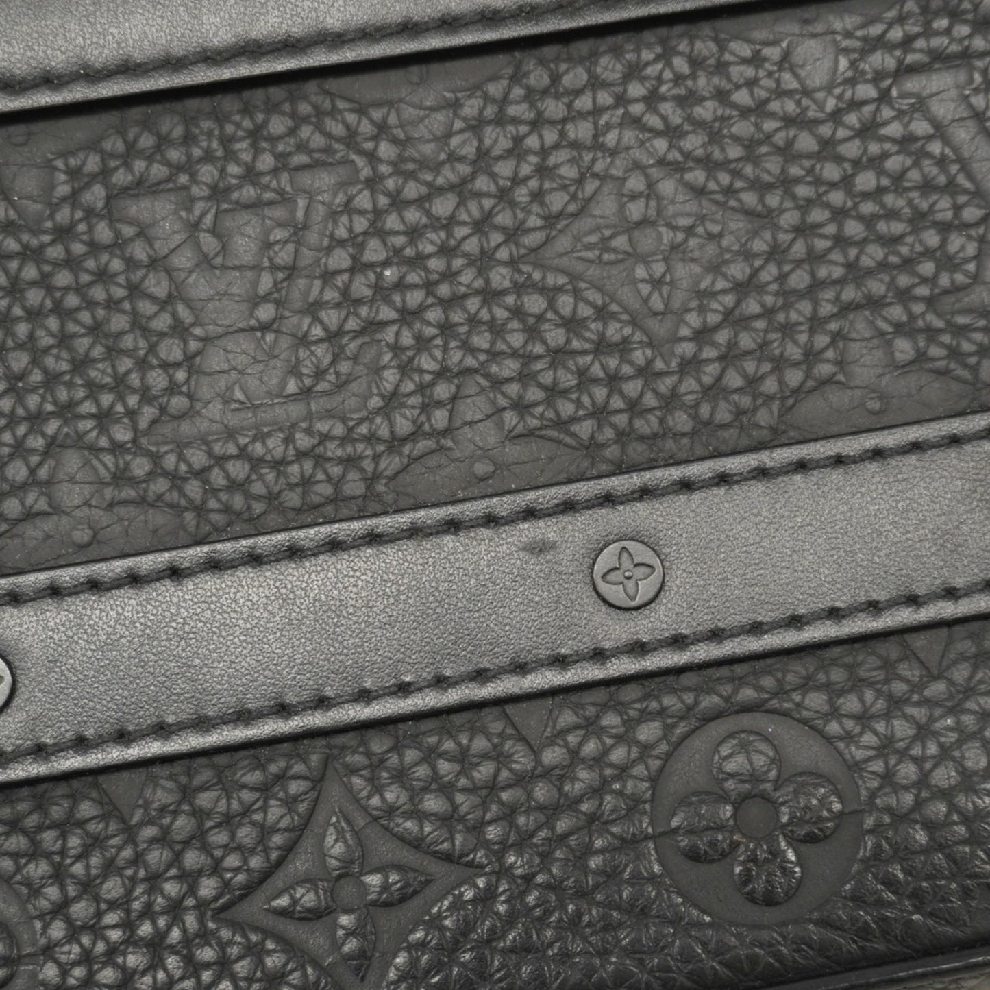 Louis Vuitton Taurillon Soft Handle Trunk M59163 Black 2-Way Bag