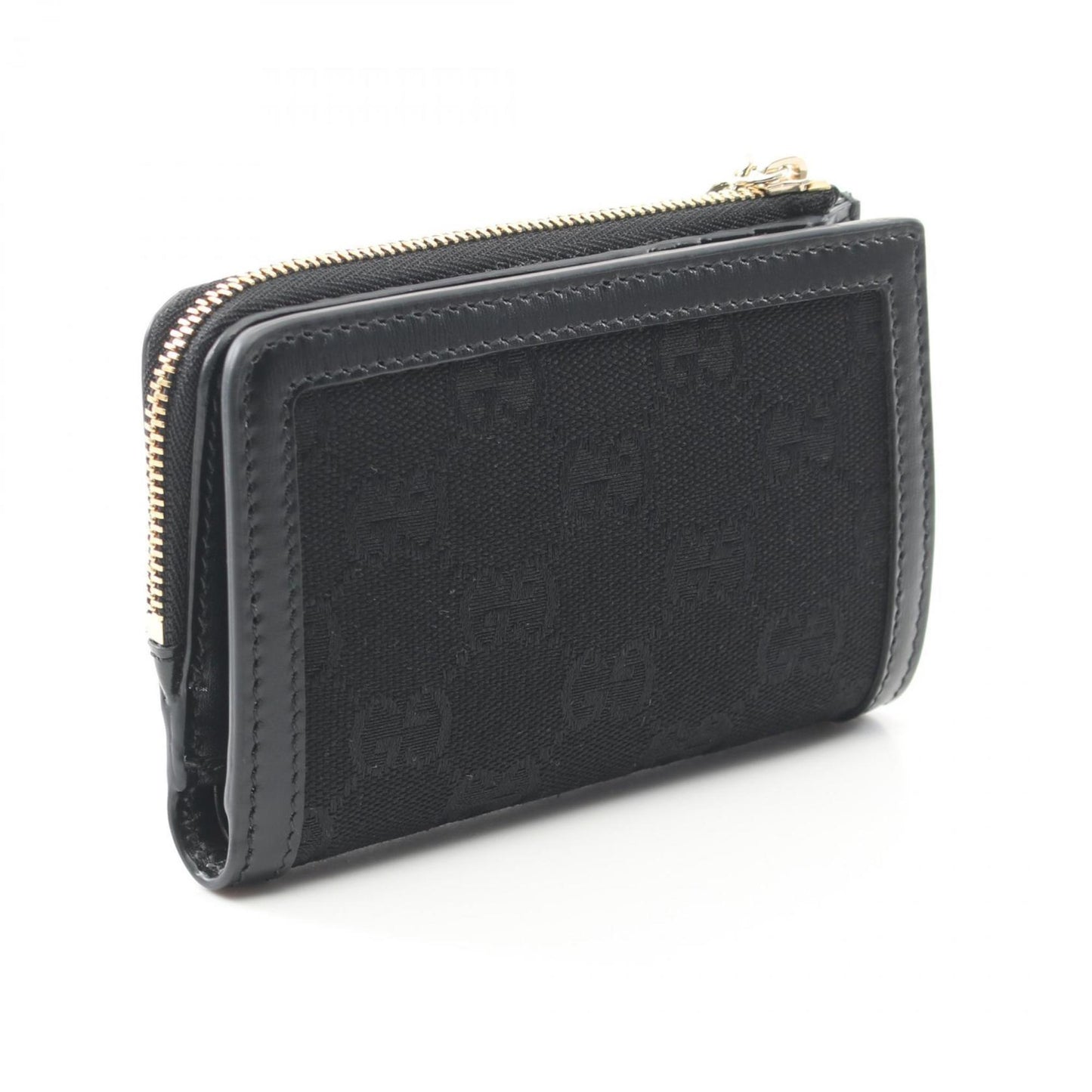 Gucci Gg Canvas Bi-Fold Wallet Leather