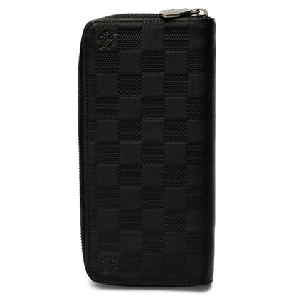 Louis Vuitton Zippy Wallet Vertical N63548 Damier Infinie Noir (Black) S-158507