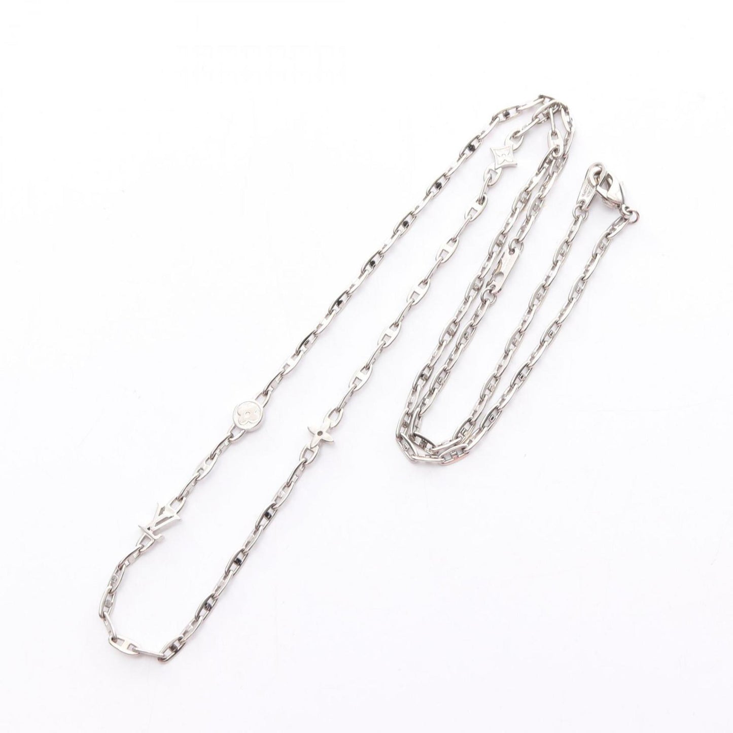 Louis Vuitton Lv Speed Necklace In Stainless Steel