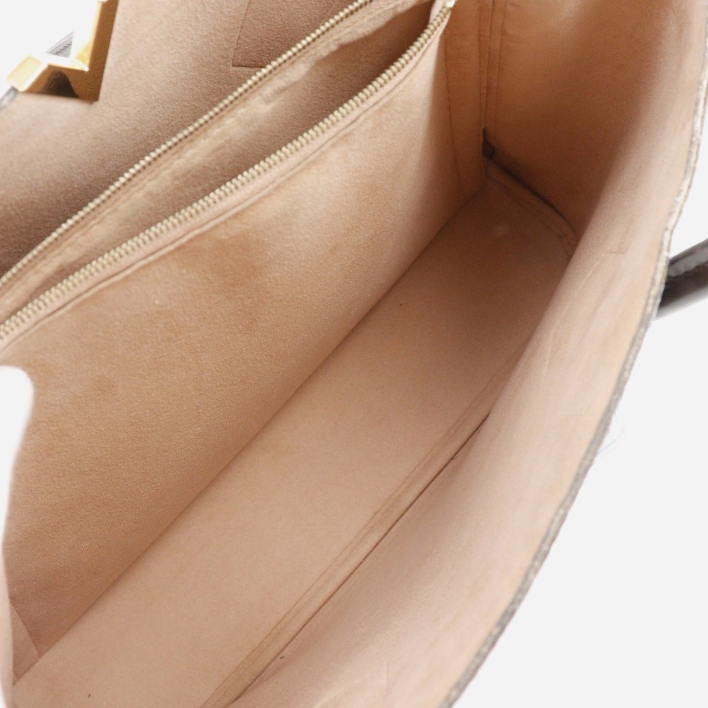 Louis Vuitton Kensington Handbag Shoulder N41435 Damier Canvas 2015 Brown Du1105 2Way A5