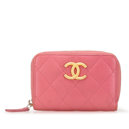 Chanel Matelasse Coco Mark Business Card Case