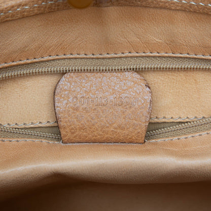 Gucci Jackie Handbag/Shoulder Bag 001 113 1390 Beige/Brown Canvas/Leather