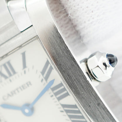 Cartier Tank Franaise Sm W51008Q3 Ivory Dial