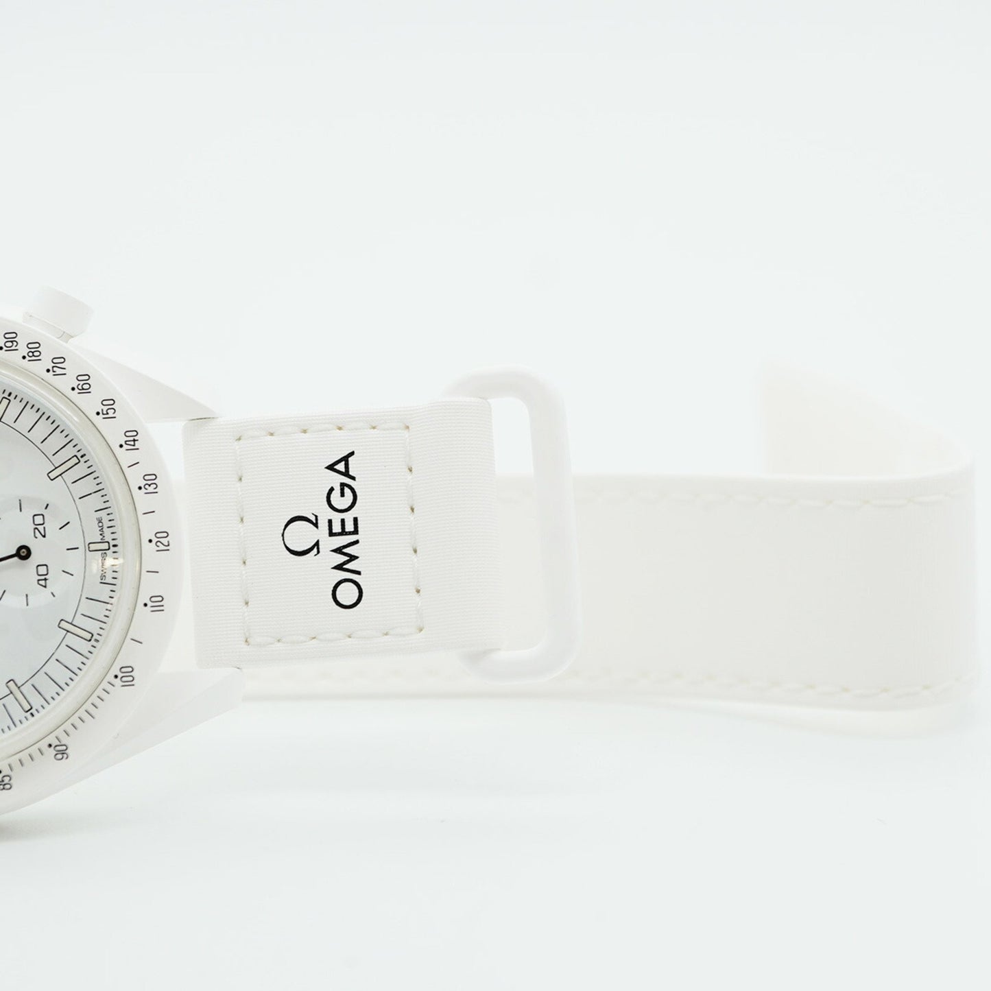 Swatch X Omega Mission To Moonphase Full Moon So33W700 White Dial