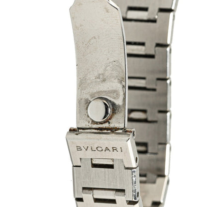 Bvlgari Watch Bb23Ss Quartz Black Dial Stainless Steel