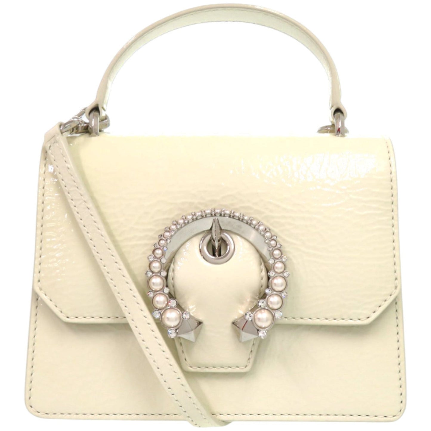 Jimmy Choo 2-Way Pearl Madeline Satchel