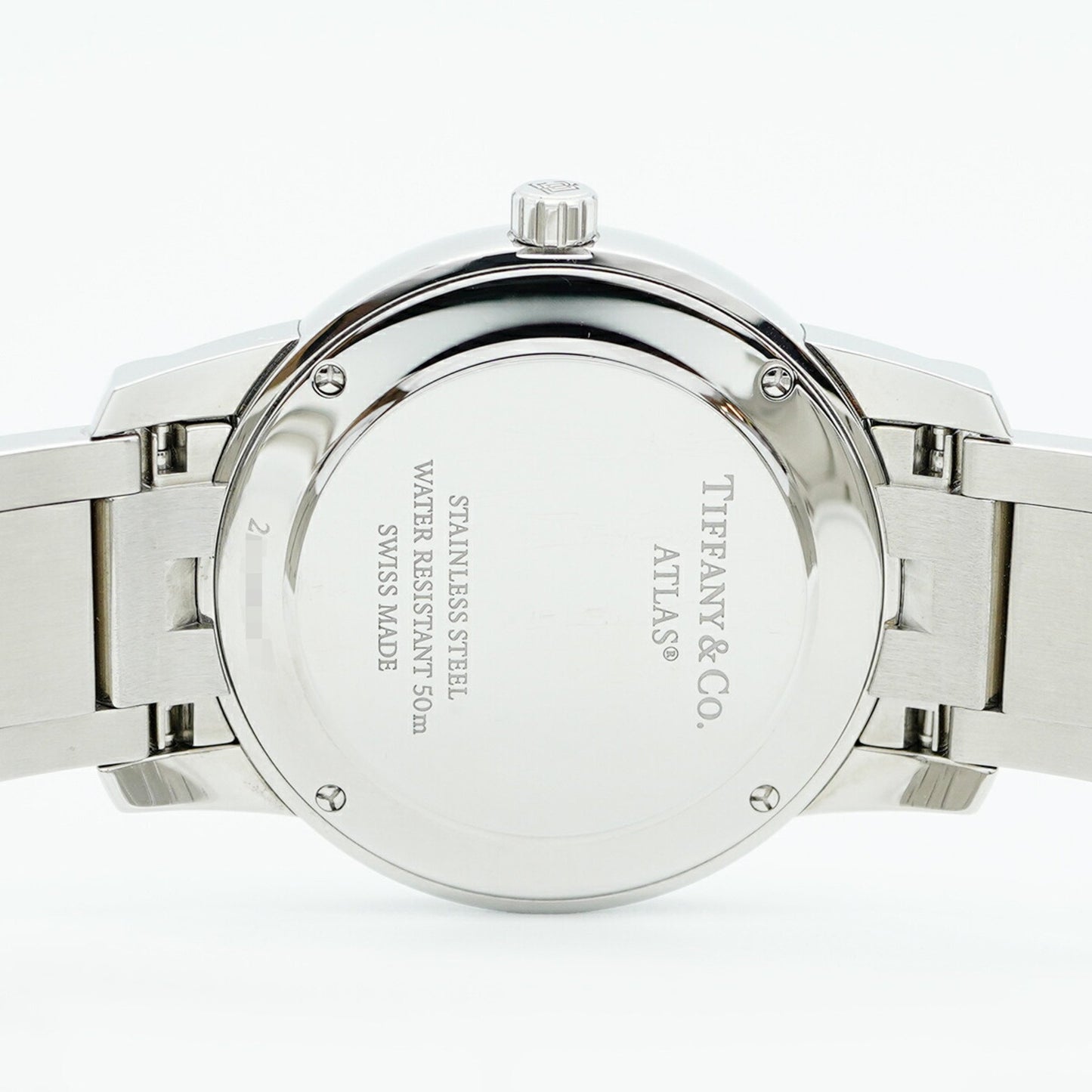 Tiffany Atlas 2-Hand Watch 63452769 Blue Dial