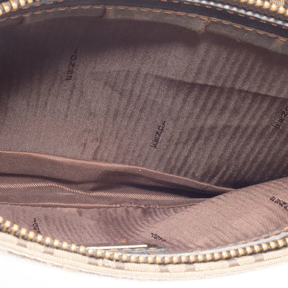 Fendi Zucca Shoulder Bag 8Br042 Canvas | Leather Beige
