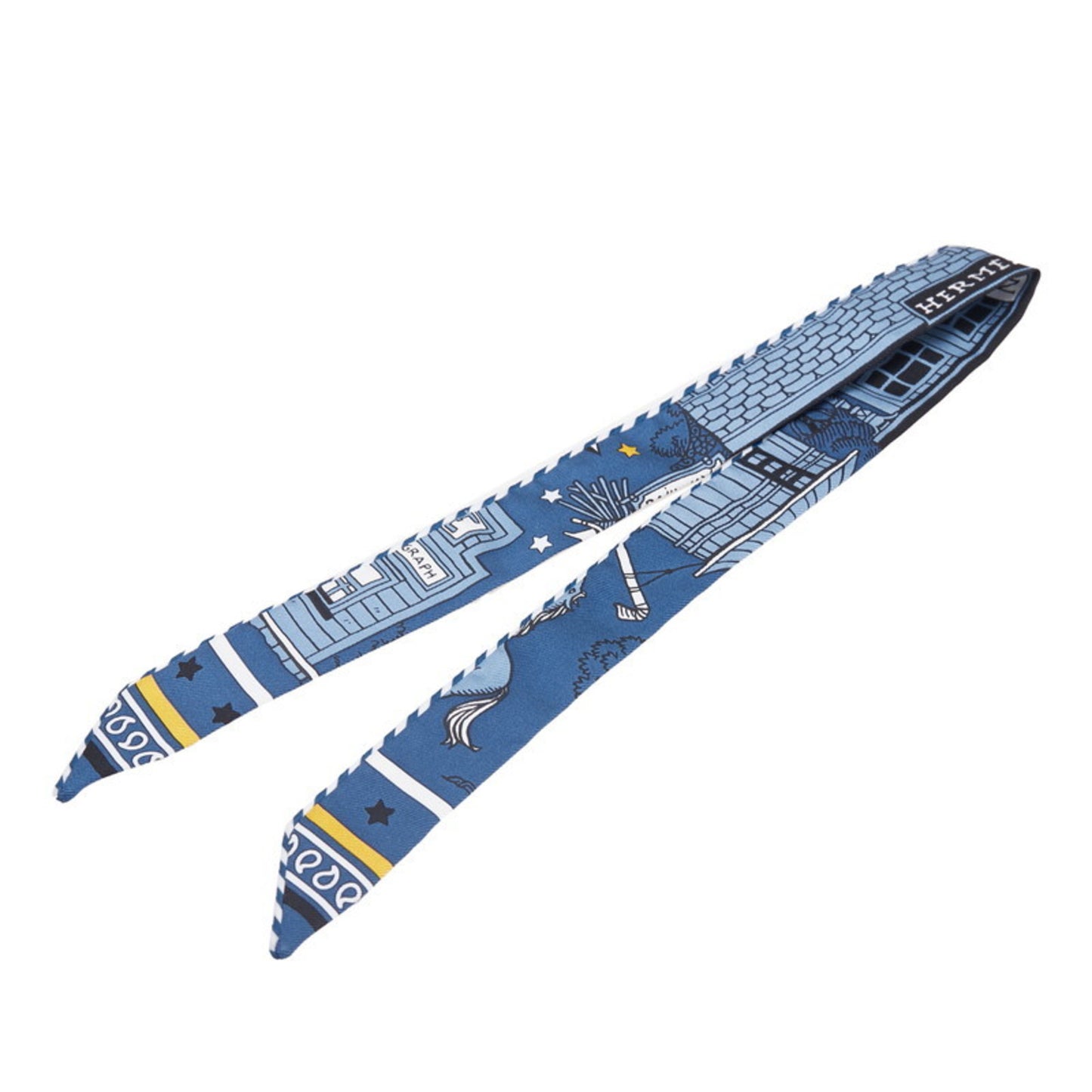 Hermes Herms Twilly Doll Candy Paris Station Scarf