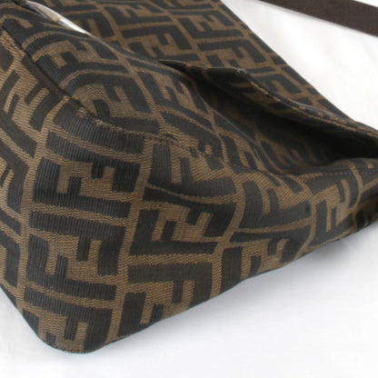 Fendi Zucca Mamma Bucket Shoulder Bag In Brown Canvas
