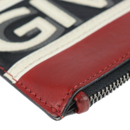 Givenchy Pouch Second Bag Leather Red Black White Clutch 2107063008158R1