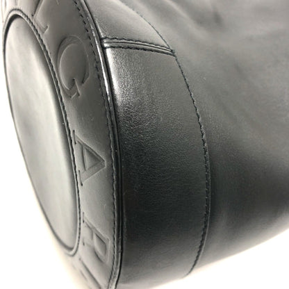 Bvlgari Cylinder Handbag Leather