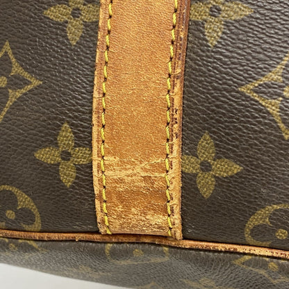 Louis Vuitton Monogram Keepall Bandouliere 55 Boston Bag M41414 Brown