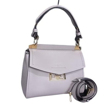 Givenchy Mystic Greige Leather Shoulder Bag