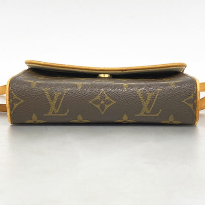 Louis Vuitton Monogram Pochette Florentine Waist Bag M51855 Brown