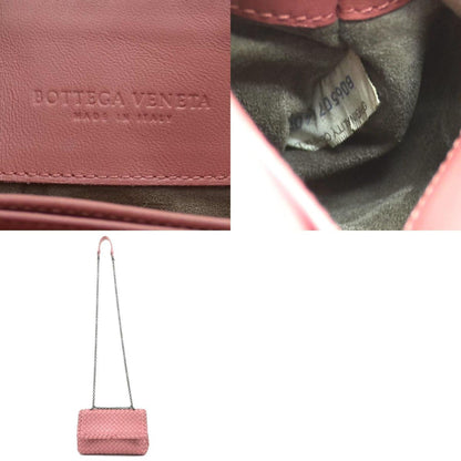 Bottega Veneta Shoulder Bag In Intrecciato Leather And Metal