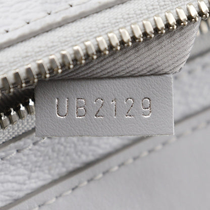Louis Vuitton Flat Vertical Tote Handbag M44627 X White Monogram Canvas 2019 Light Gray Ub2129 Type