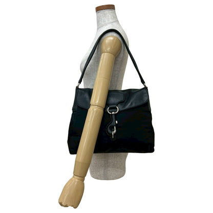 Prada Prada Triangle Logo Leather