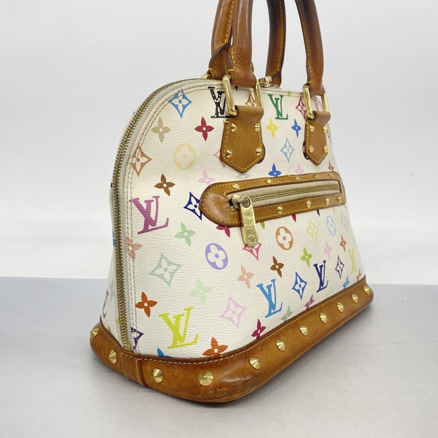 Louis Vuitton Monogram Multicolore Alma Handbag M92647 Bron