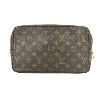 Louis Vuitton Louis Vuitton True Toilet 28 Monogram Second Bag Pouch M47522 Brown