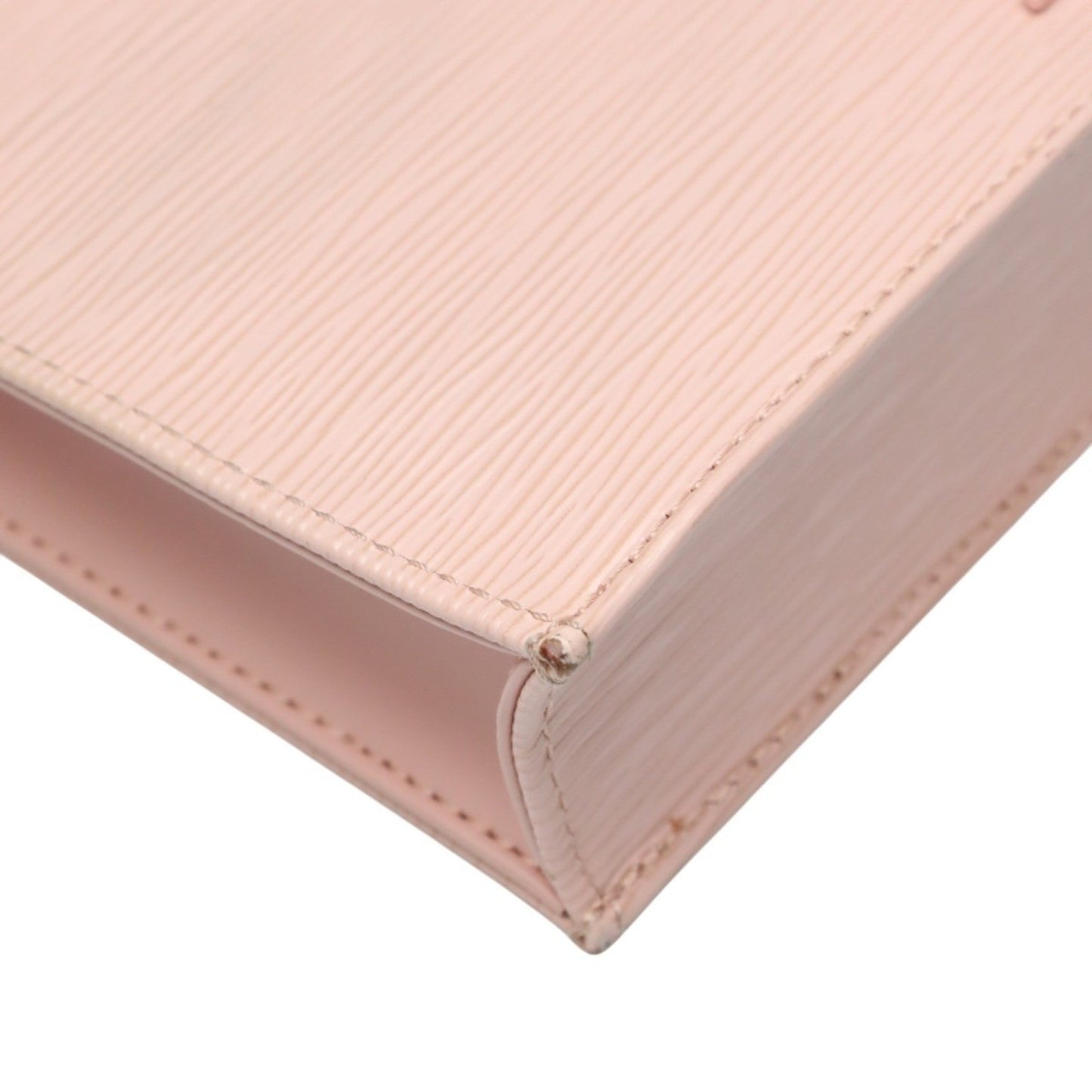 Louis Vuitton Epi Leather Petite Sac Plat Shoulder Bag M69575 Rose Ballerine