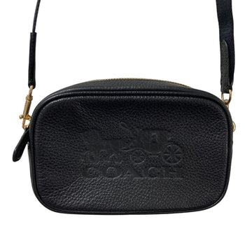Coach Pebbled Leather Convertible Belt Bag/Shoulder Bag 75952 Black