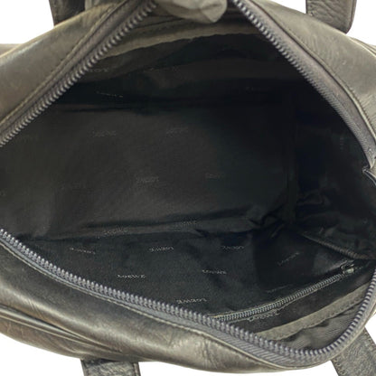 Loewe Anagram Logo Engraved Leather Handbag/Mini Boston Bag