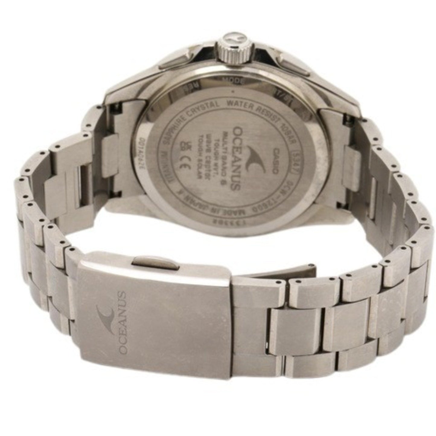 Casio Oceanus Classic Line Ocw T2600 1Ajf Silver With Black Dial