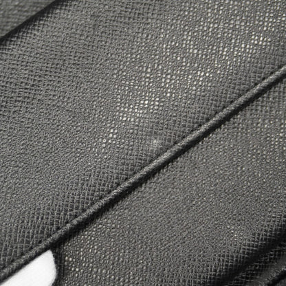 Louis Vuitton Epi Tri-Fold Long Wallet Porte Tresor International M63382 Noir