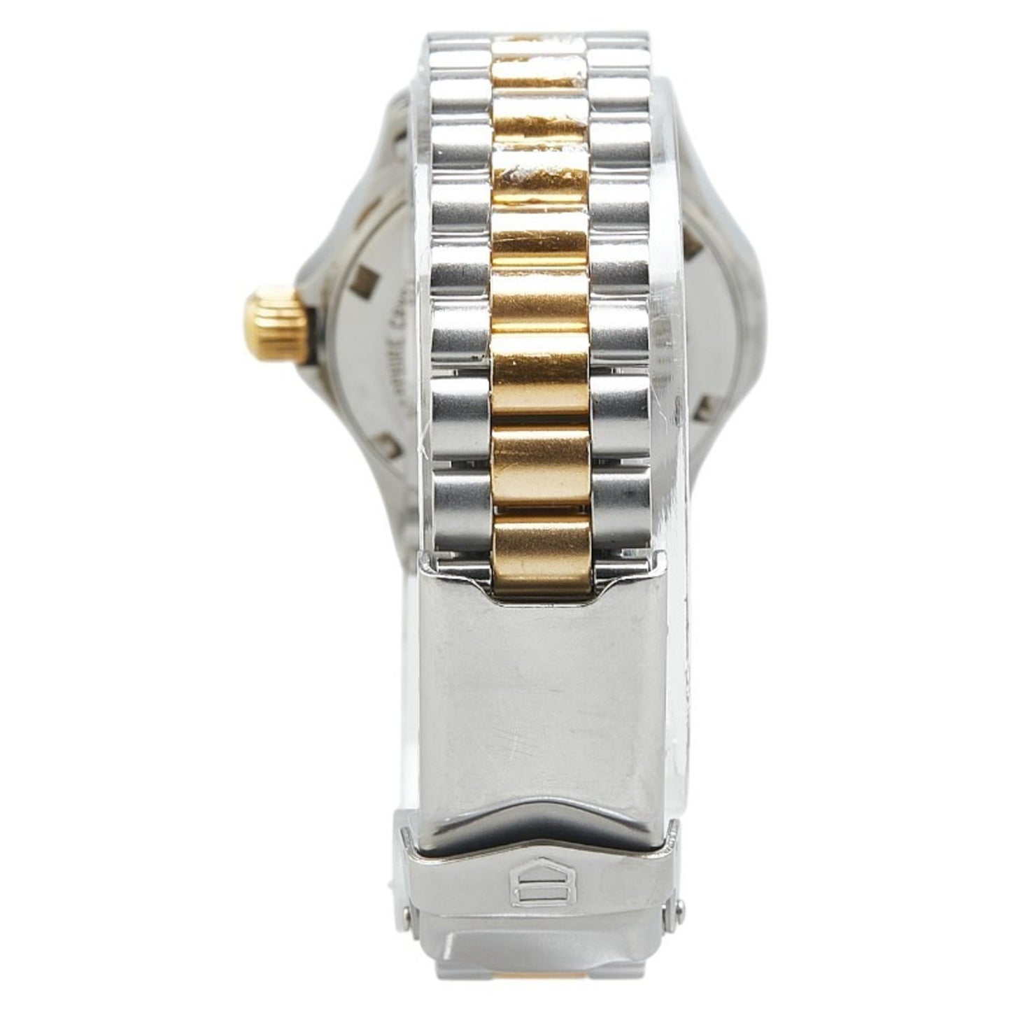 Tag Heuer Professional 200 Watch We1420-R Quartz Gold Dial Stainless Steel Plated