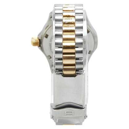 Tag Heuer Professional 200 Watch We1420-R Quartz Gold Dial Stainless Steel Plated