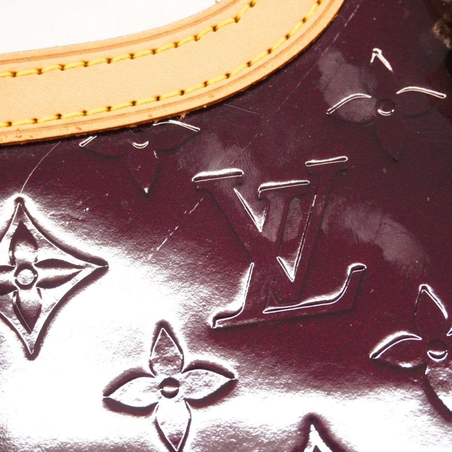 Louis Vuitton Vernis Roxbury Drive Handbag M91995 Amaranth 2-Way Bag