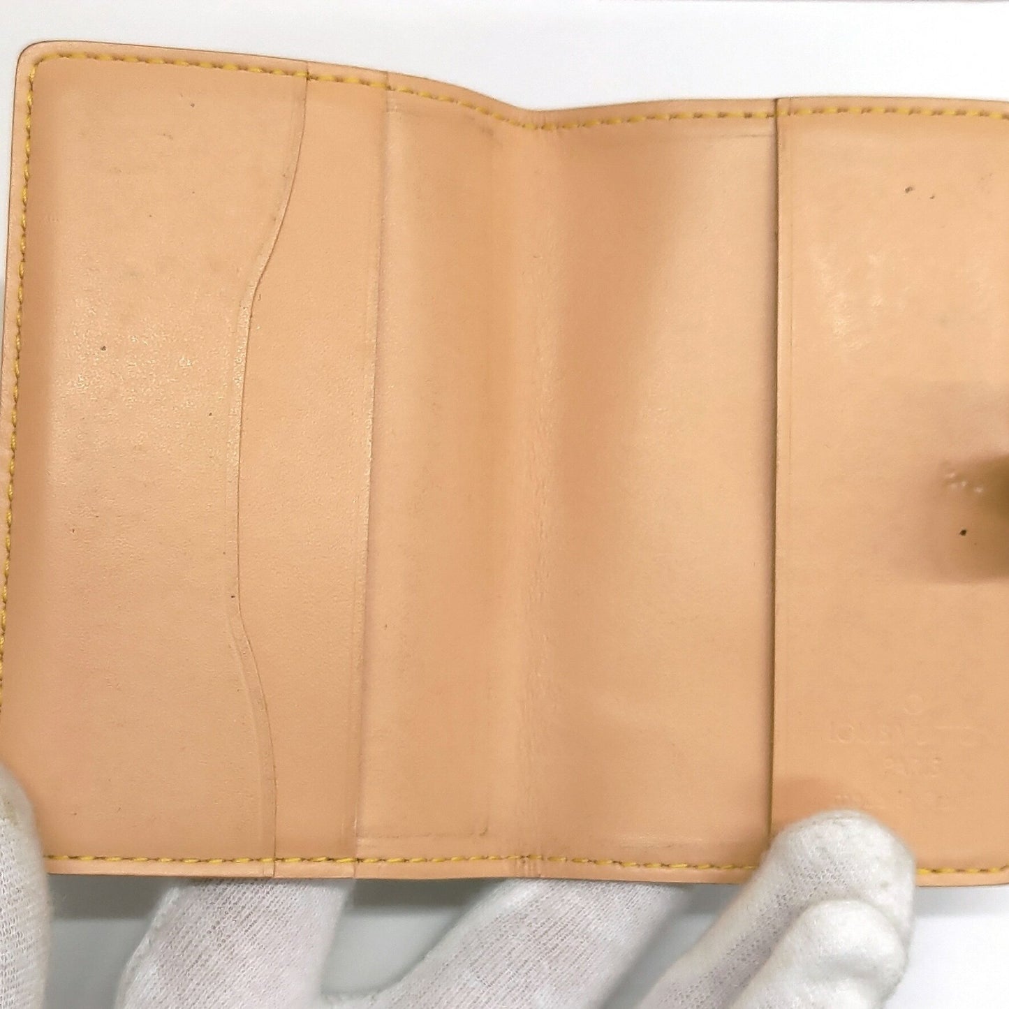 Louis Vuitton Multi Noir Carnet De Val Agenda Mini Card Case M92652 Ja-24910