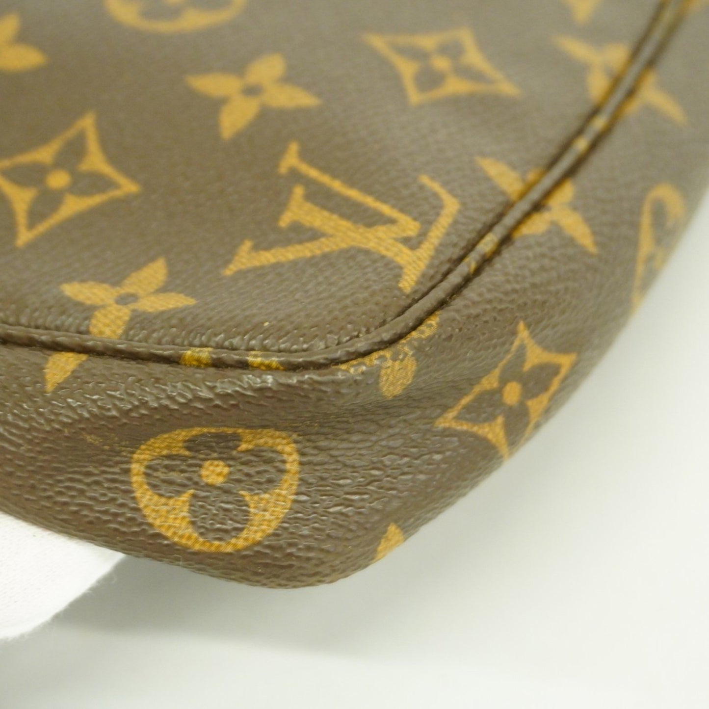 Louis Vuitton Monogram Pochette Accessoires M51980 Brown