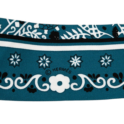 Hermes Herms Twilly Peuple Du Vent Scarf