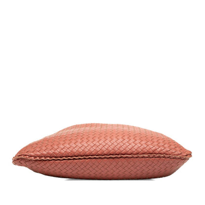 Bottega Veneta Intrecciato One-Shoulder Bag In Brown Leather