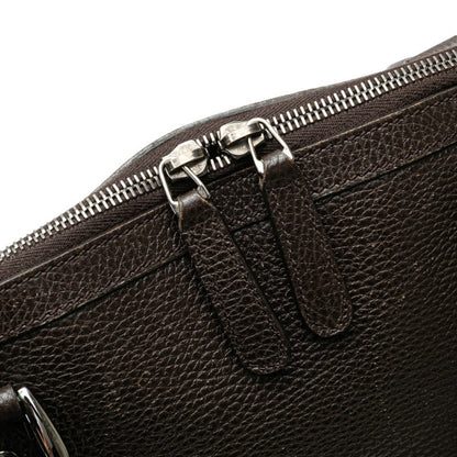 Gucci Interlocking G Handbag/Shoulder Bag 2Way 339551 Brown Leather