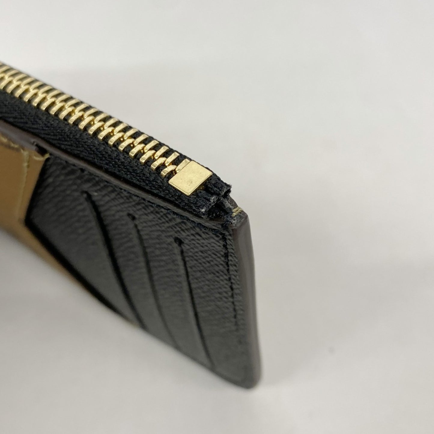 Louis Vuitton Monogram Reverse Porte-Carto-Rommie Wallet/Coin Case M81912 Brown